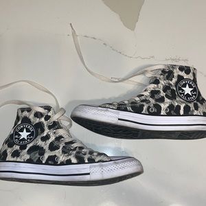 Women’s Leopard Hightop Converse